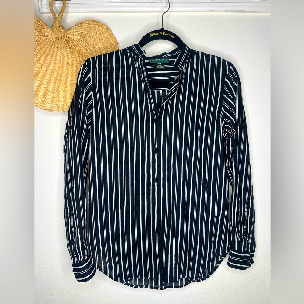 Ralph Lauren cotton striped button up
